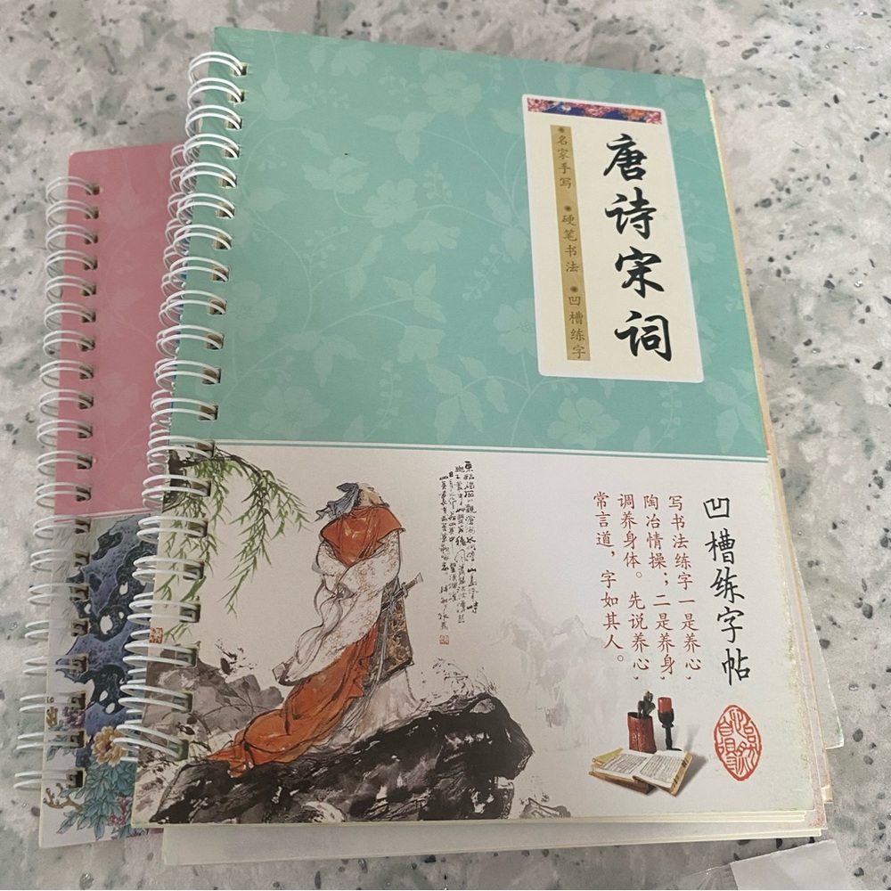 6 Practice Chinese Writing Books Set with Resuable Pages & Disappearing Ink - Picture 10 of 10
